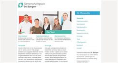 Desktop Screenshot of bangen.de